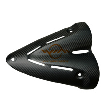 Carbono Exhaust Cover for Ducati Diavel